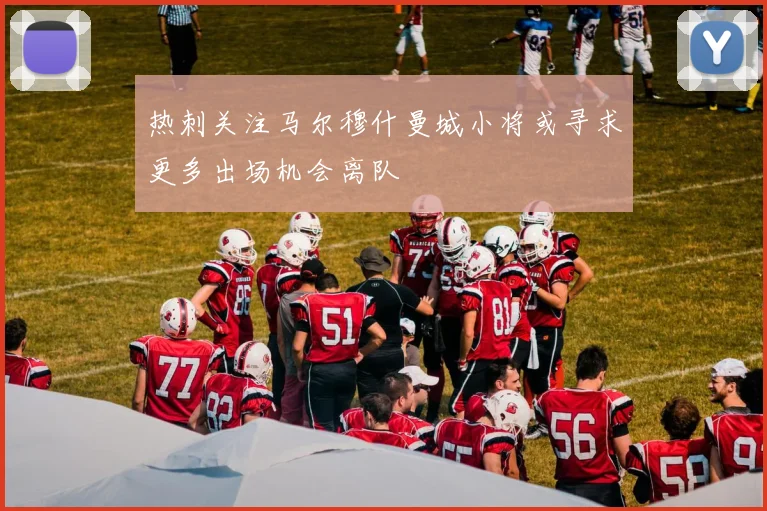 热刺关注马尔穆什曼城小将或寻求更多出场机会离队